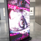 LED MEGAWALL Duży plakat LED na stojaku z kółkami
