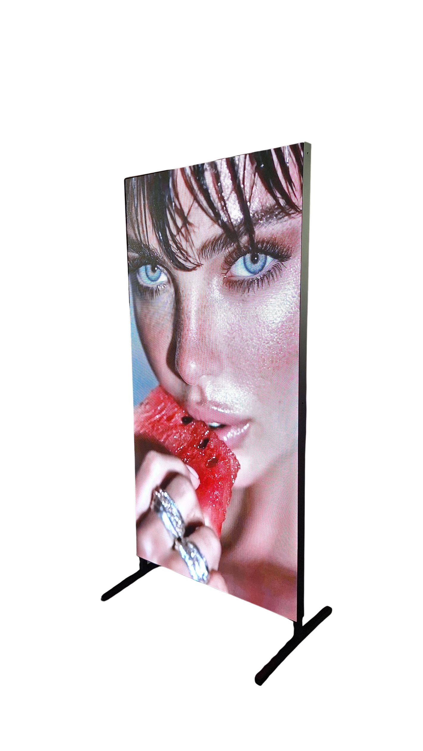 Cyfrowy Plakat LED Poster Wewnętrzny Wyświetlacz Reklamowy