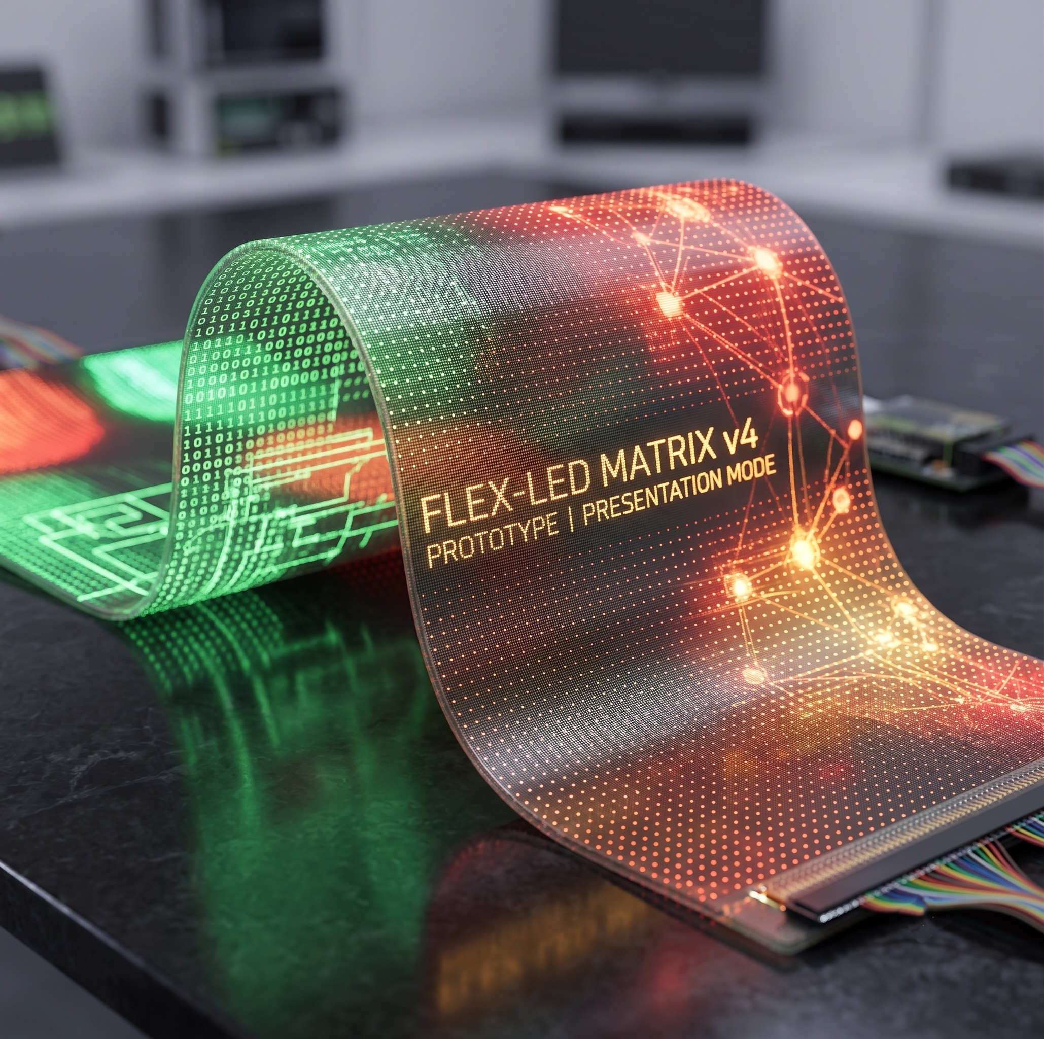 Transparentna Folia LED FILM