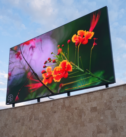 BIG LED - Stały ekran LED Telebim zewnętrzny 1m² konstrukcja aluminiowa