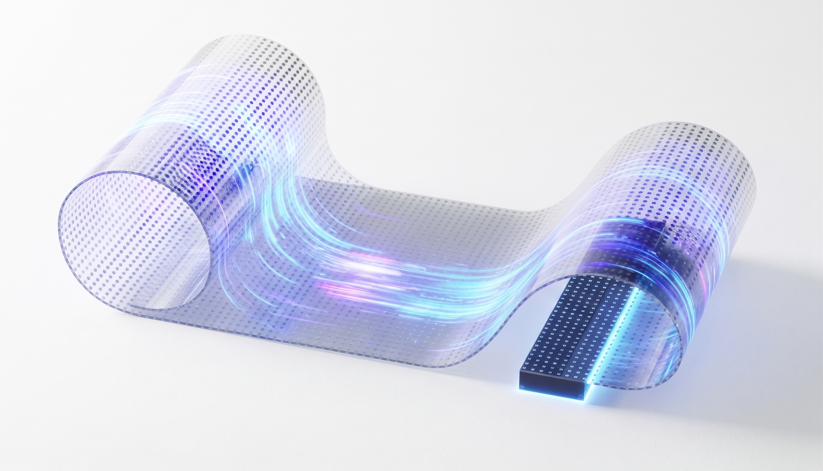 Transparentna Folia LED FILM