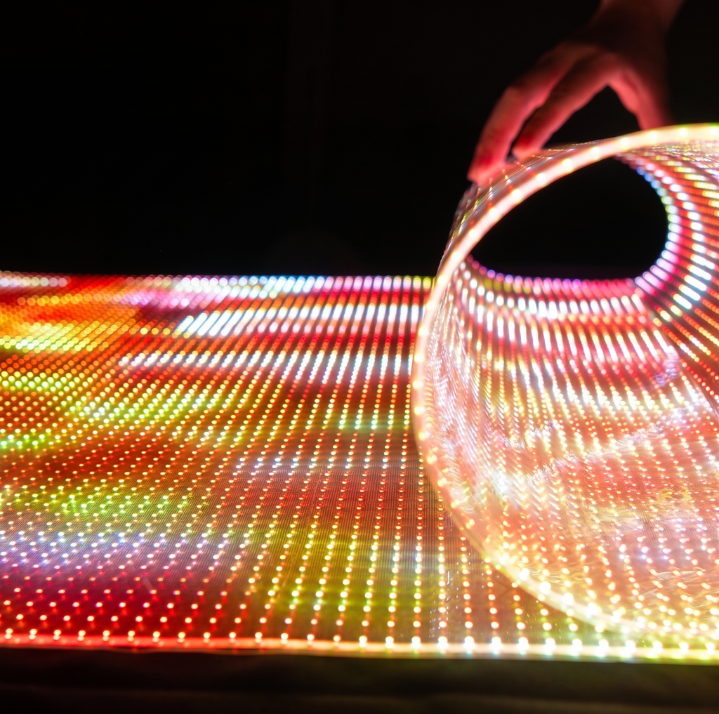 Transparentna Folia LED FILM