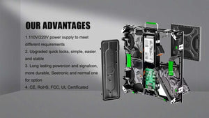 Rental Ekran LED 1000x500mm zewnętrzny
